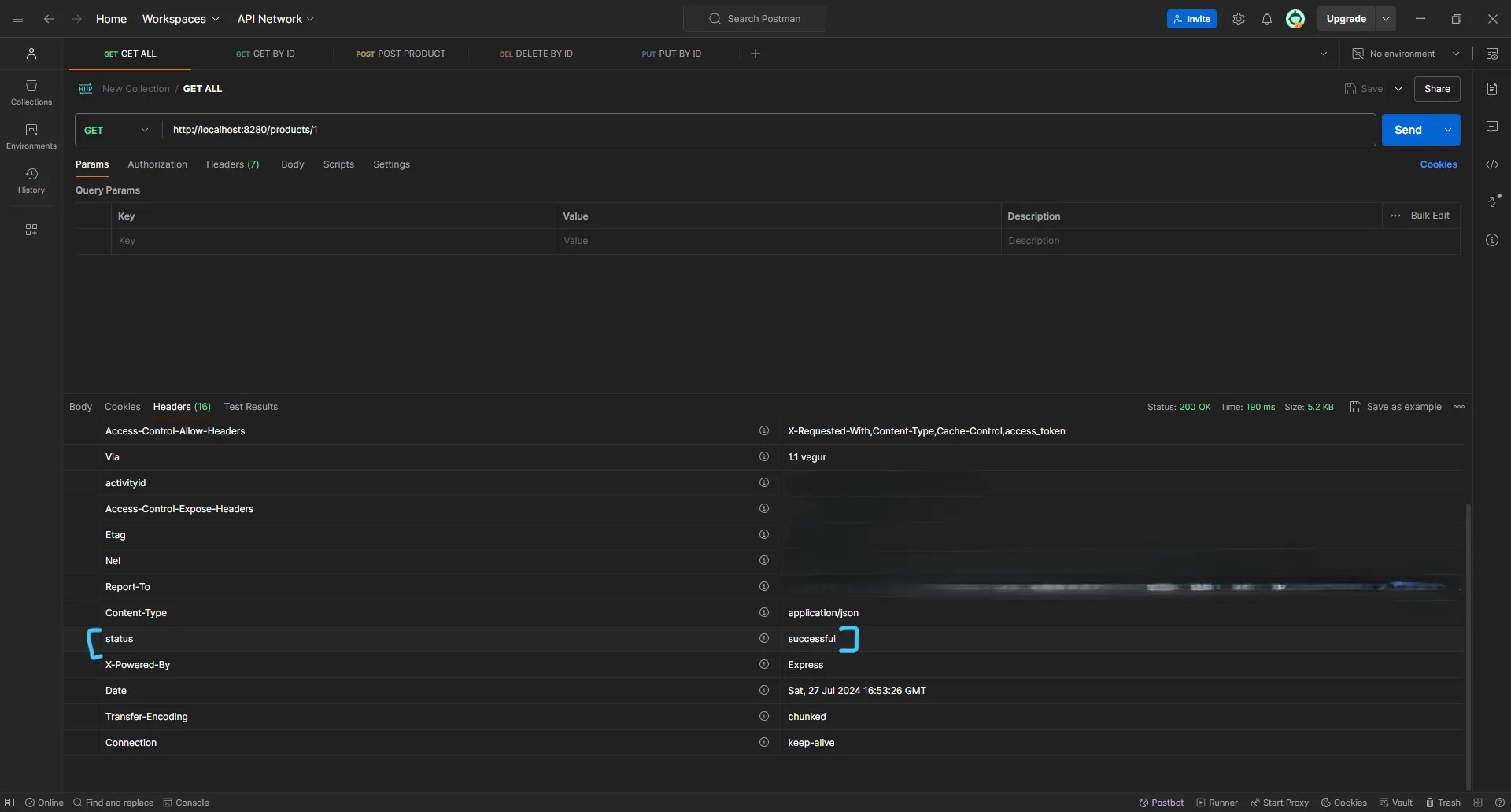 Check Response Headers