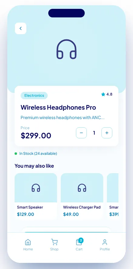 Product Details Before
