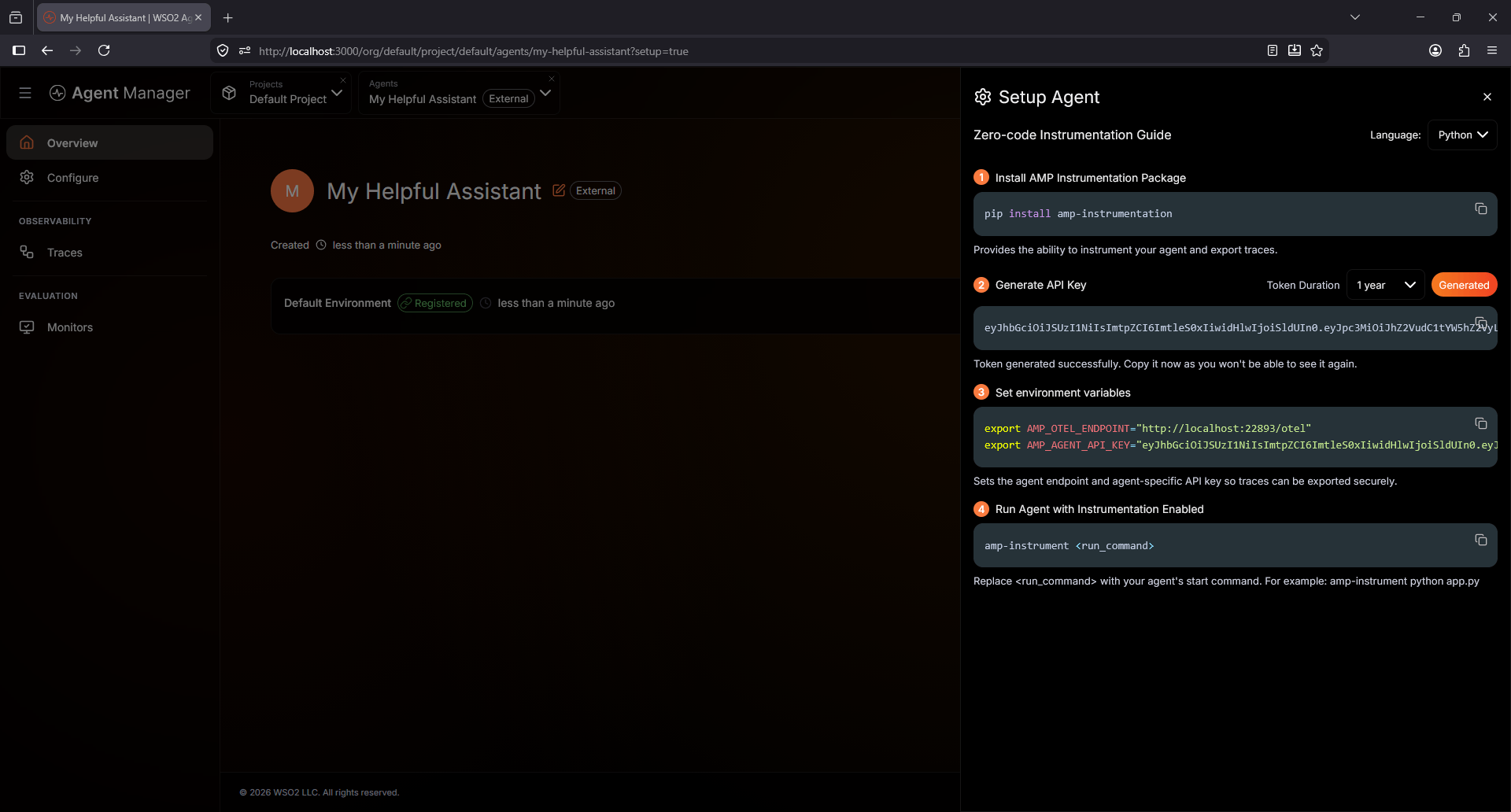 Configure Agent